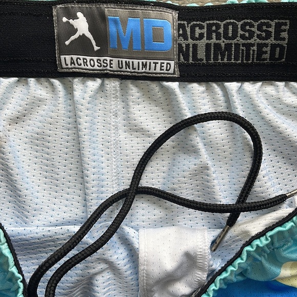 🥍 Mens Spooky Fun Full Moon Lacrosse Unlimited LAX Shorts-Medium - Picture 6 of 10